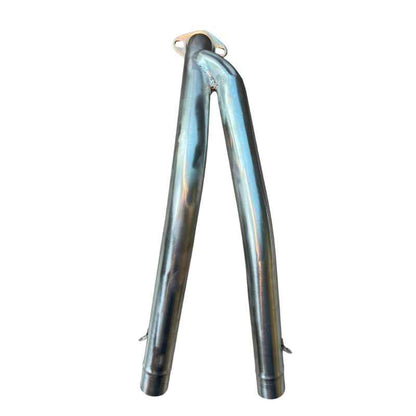 Stainless steel dual header pipe for Yamaha XSR155 performance exhaust system